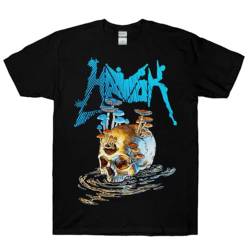 Havok Skull Mushroom Black T-Shirt Fullsize S-5XL BlackMedium von JELU