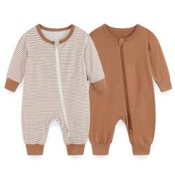 JELYLOVE Unisex Langarm Baby Jungen Mädchen Spieler 0-24 Monate 95% Rayon aus Bambus 5% Elasthan Neugeborene Bekleidung von JELYLOVE