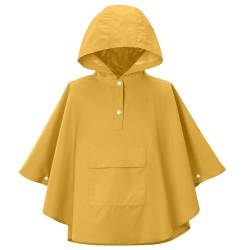 JEMIDI Kinder Regenponcho Wasserdicht - Regencape für Jungen und Mädchen - Atmungsaktiver Unisex Regenmantel - Regencape Kinder - Regenschutz Poncho Kinder versch. Größen von JEMIDI