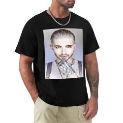 BILL KAULITZ BILLY KAULITZ TOKIO Hotel GERMANY POP PUNK EMO LEIPZIG DREAM MACHINE T-Shirt cat shirts designer t shirt men Black XL von JI XIANGJU