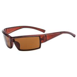 JIAXINGHAN 2024 Mode-Sonnenbrille für Damen, Punk, halbrandlose Sonnenbrille, Herren, rechteckige Brille, Outdoor, Radfahren, Sportbrille, C3, BH10249 von JIAXINGHAN