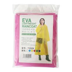 Komprimierter Regenmantel – Regenjacke für Damen, leichter Regenmantel, EVA-Regenmantel, Regenjacke für Damen, wasserdicht, langer Regenmantel, VA- für Haltbarkeit und Komfort von JINGAN