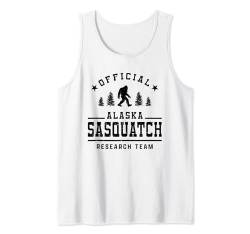 Sasquatch Offizielles Forschungsteam Alaska Bigfoot Tank Top von JMB Sasquatch Clothing