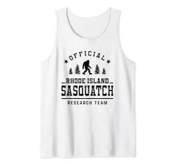 Sasquatch Offizielles Forschungsteam Rhode Island Bigfoot Tank Top von JMB Sasquatch Clothing