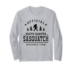 Offizielles Sasquatch-Forschungsteam South Dakota Bigfoot Langarmshirt von JMB Sasquatch-Kleidung