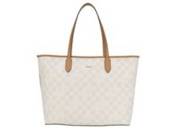 Shopper JOOP, Damen, Gr. B/H/T: 35,5cm x 28,5cm x 17cm, braun (birch), Polyurethan (PU), Taschen, mit All-Over-Print von JOOP!