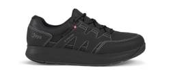 JOYA Maluku STX Black - Vielseitiger Herren Sneaker mit robustem Obermaterial aus getrommeltem Leder. Ausgestattet mit atmungsaktiver Sympatex-Membran und wasserabweisender Konstruktion von JOYA