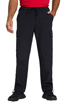 JP 1880 Herren Softshell-Hose, Outdoor, super elastisch, Funktions-Qualität, Basic Fit schwarz 5XL von JP 1880