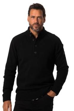 JP 1880 Herren Stricktroyer mit KL, 1/1 Pullover, schwarz, 3XL Grande Taille von JP 1880