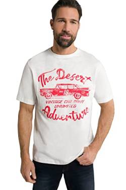 JP 1880 Herren T, Desert Adventure, Halbarm Shirt, schneeweiß, XXL von JP 1880