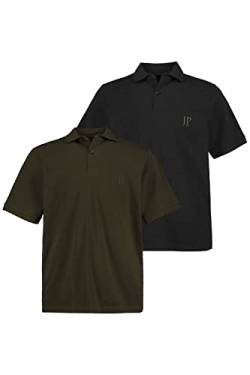 JP 1880, Herren, Große Größen, Poloshirts, 2er-Pack von JP 1880