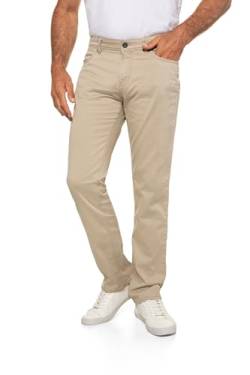 JP 1880 Herren große Größen Übergrößen Menswear L-8XL Twillhose, Bauchfit, bis Größe N-70/U-35 Sand 26 721797300-26 von JP 1880