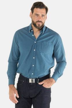 Große Größen Gürtel, Herren, blau, Größe: 160, Polyester/Kunststoff/Viskose, JP1880 von JP1880