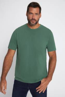 Große Größen T-Shirt, Herren, grün, Größe: 3XL, Baumwolle, JP1880 von JP1880