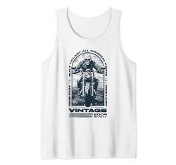 Vintage Motorrad Biker Motorrad Geburtstag Geboren im Jahr Tank Top von JRRTS Geburtstags-Motorrad-Designs