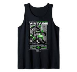 Vintager Traktor-Bauer-Geburtstag, geboren 1984 Tank Top von JRRTS Retro Geburtstags-Bauerntraktor-Designs