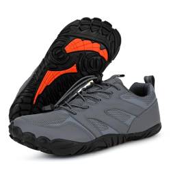 JUCHRZEY Wasserschuhe, minimalistische Cross-Trainingsschuhe, rutschfeste Wander-Trail-Laufschuhe, Bequeme leichte Aqua-Schuhe, atmungsaktiv, für Radfahren, Klettern von JUCHRZEY