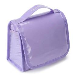 JUCHRZEY wasserdichte Kosmetiktasche, Multifunktions-Make-up-Tasche, große Kapazität, Kosmetiktasche, einfarbig, mehrere Taschen for Outdoor-Reisen von JUCHRZEY