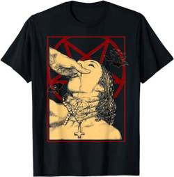 nicklaus Unholy Nun Naughty Sexy, Choke Me Satan T-Shirt S-5XL Black 3XL von JUEQI