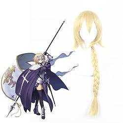 Hot Anime Fate/Apocrypha Cosplay Perücken Joan of Arc Cosplay Hitzebeständige synthetische Perücken Halloween Karneval Party Frauen Perücken von JUFKGBAR