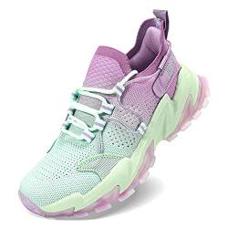 JUST SO SO Damen Sneaker Damen Atmungsaktiv Laufschuhe Turnschuhe Sportschuhe Leichtgewichts Fitness Outdoor Tennis Jogging Walkingschuhe Straßenlaufschuhe Sports Schuhe 39.5 EU von JUST SO SO