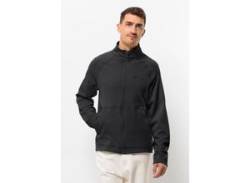 Fleecejacke JACK WOLFSKIN "FERNWEH JKT M" Gr. XXL (58), schwarz (black) Herren Jacken von Jack Wolfskin