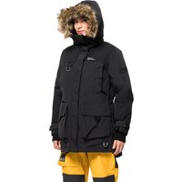 Jack Wolfskin 1995 Series Parka Women Wasserdichter Expeditions-Daunenmantel Damen L black black von Jack Wolfskin