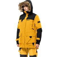 Jack Wolfskin 1995 Series Parka Women Wasserdichter Expeditions-Daunenmantel Damen S yellow Burly Yellow XT von Jack Wolfskin