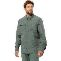 Jack Wolfskin Barrier LS Shirt Men Hemd mit Mückenschutz Herren XL green Hedge Green von Jack Wolfskin