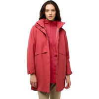 Jack Wolfskin Baylight 3in1 Coat Women 2XL red red coral von Jack Wolfskin