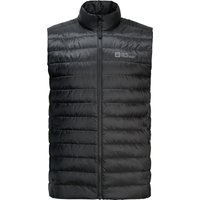 Jack Wolfskin Daunenweste, wärmend, wasserabweisend, für Herren, schwarz, 3XL von Jack Wolfskin