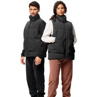 Jack Wolfskin Dellbrueck Vest Daunenweste XS granite black granite black von Jack Wolfskin