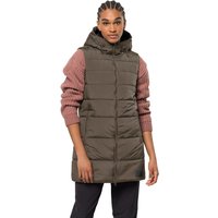 Jack Wolfskin Eisbach Vest Women Steppweste Damen S cold coffee cold coffee von Jack Wolfskin