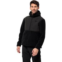 Jack Wolfskin Felslicht Hooded Jacket Men Fleecejacke Herren L black black von Jack Wolfskin