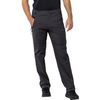 Jack Wolfskin Glastal Pants Men Softshell-Wanderhose Herren 46L black black von Jack Wolfskin