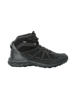 Jack Wolfskin Herren Woodland 2 Texapore MID M Wanderschuh, Black, 39.5 EU von Jack Wolfskin