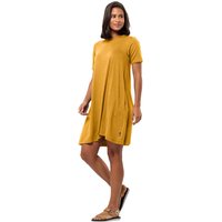 Jack Wolfskin Travel Dress Sommerkleid Damen S braun curry von Jack Wolfskin