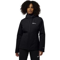 Jack Wolfskin Wisper Ins Jacket Women Wasserdichte Winterjacke Damen M black black von Jack Wolfskin