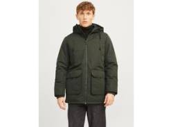 Parka JACK & JONES "JJCONSTRUCT PARKA" Gr. XS, grün (rosin) Herren Jacken von Jack & Jones