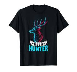 Deer Hunter Father's Day Funny Deer Hunting T-Shirt von Jagd Hirschjagd Geschenke Für Jäger Reh Hirsch