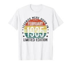 Legenden Wurden Im Februar 1935 Limited Edition 90 Jahre T-Shirt von Jahrgang 1935 90. Geburtstag für Männer Frauen