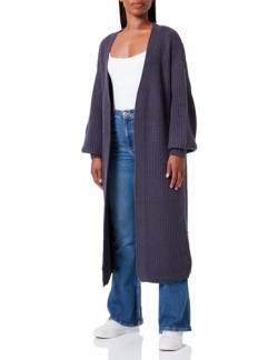 Jalene Women's Strick Long Cardigan, Graublau, Medium/Large von Jalene