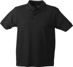 Classic Polo/James & Nicholson (JN 070) S M L XL XXL 3XL, schwarz, L von James & Nicholson