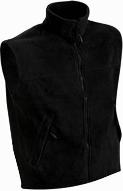 Fleece Weste - Farbe: Black - Größe: XXL von James & Nicholson