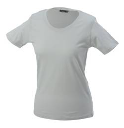 James & Nicholson Damen T-Shirt Basic Large light-grey von James & Nicholson