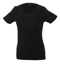 James & Nicholson Damen T-Shirt Basic X-Large black von James & Nicholson