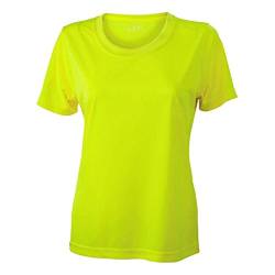 James & Nicholson T-Shirt für Freizeit und Sport (M, acid-yellow) von James & Nicholson