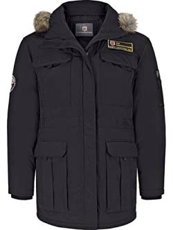 Jan Vanderstorm Herren Outdoorjacke Ajan (Winterjacke, Parka) schwarz 5XL (XXXXXL) - 74 von Jan Vanderstorm