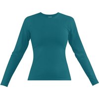 Janice Langarmshirt Damen Langarmshirt hochgeschlossen Niska Figurbetonter Pullover aus Baumwolle von Janice