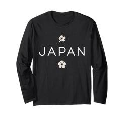 Spring Cherry Blossom Festival Retro Japan Langarmshirt von Japan Reiseoutfit für Männer und Frauen